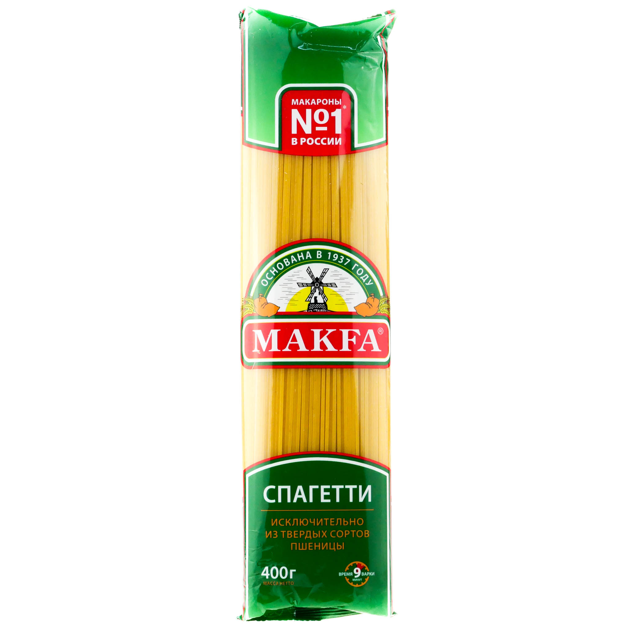 Макароны (МАКФА) Спагетти группа А 20х400гр