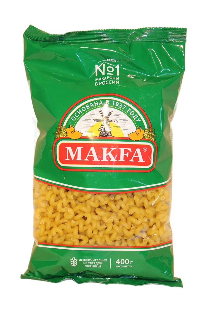 Макароны (МАКФА) Витки группа А 20х400гр
