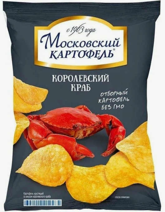 Московский Картофель 60г 1х12 Королевский Краб