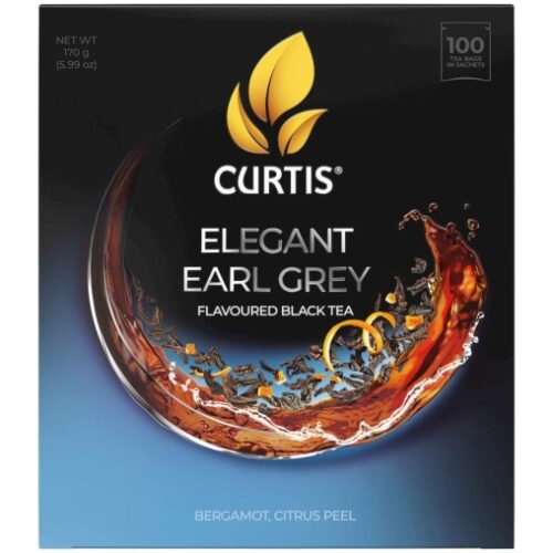 Curtis чай Elegant Earl Grey 100 пак по 1.7г 1х9 черный