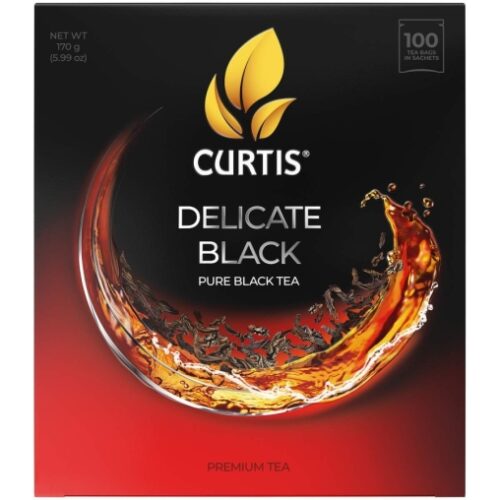 Curtis чай Delicate Black 100 пак по 1.7г 1х9 черный